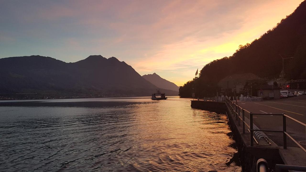 Hotel Faehri Gersau Bagian luar foto